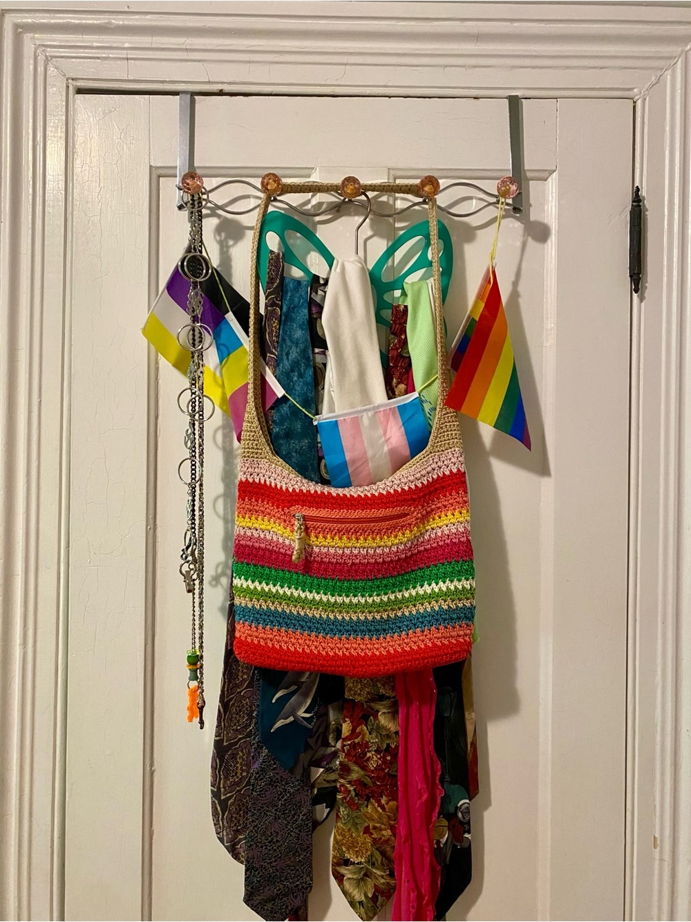 the sak rainbow shoulder bag